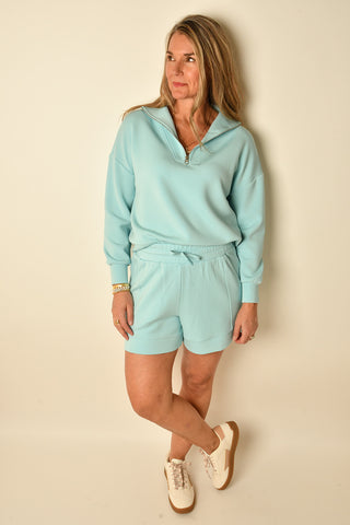 HAWLEY HALF ZIP SWEAT