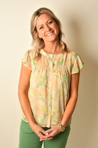 FREE SPIRITED RUFFLE TOP