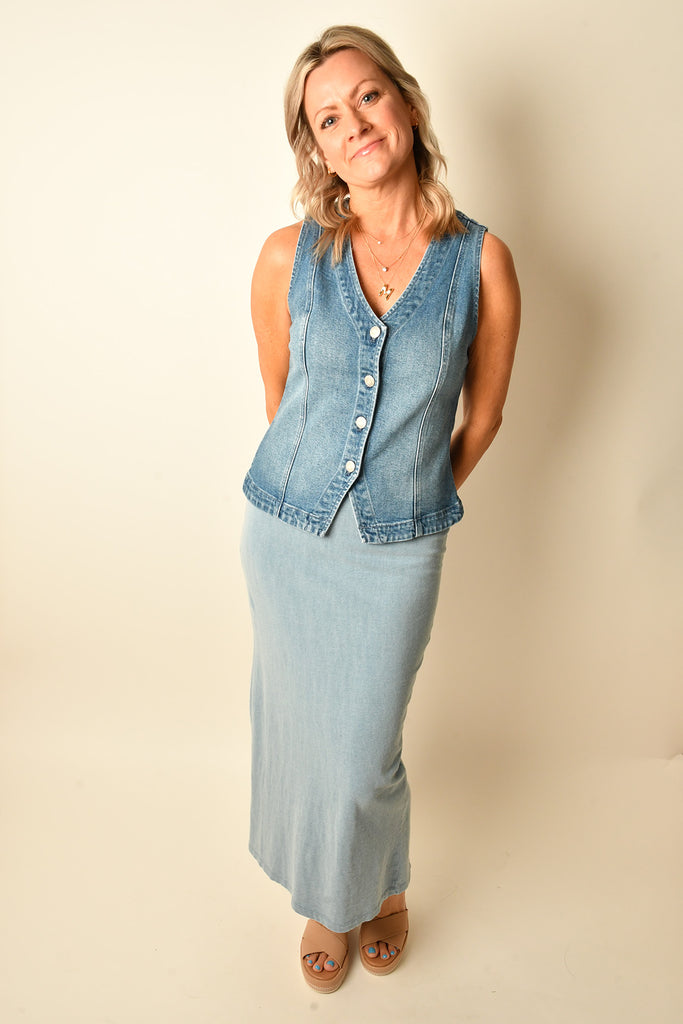 PORTO DENIM VEST