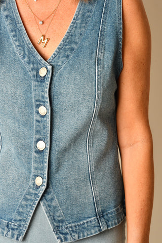 PORTO DENIM VEST