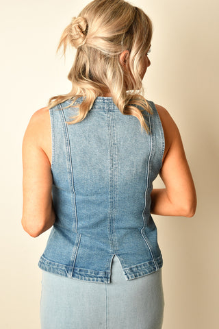 PORTO DENIM VEST