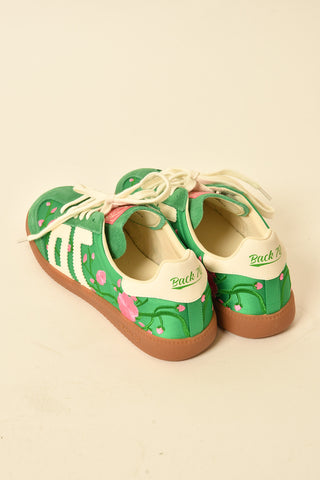 GHOST FLORAL SNEAKER