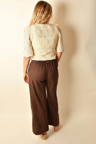 SCALLOPED SUMMER CARDIGAN