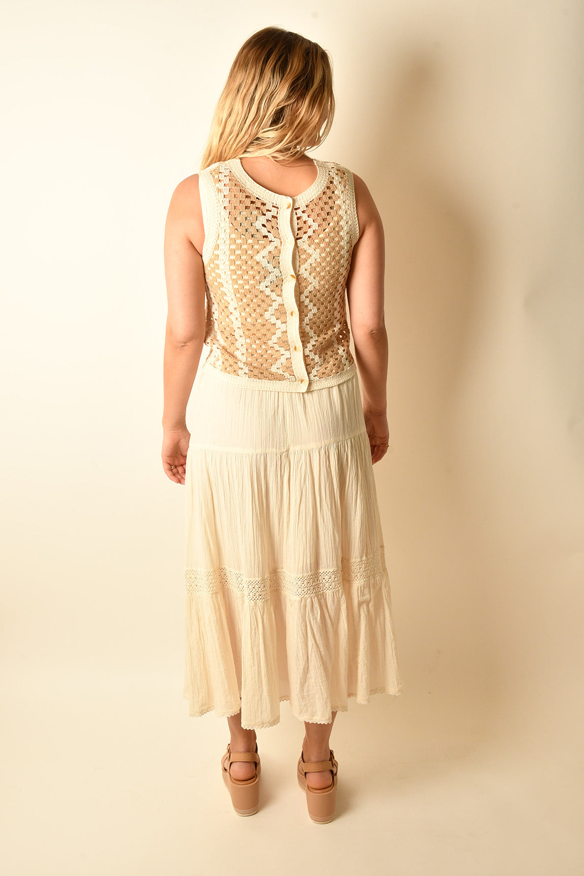 LUNA BOHO MAXI SKIRT