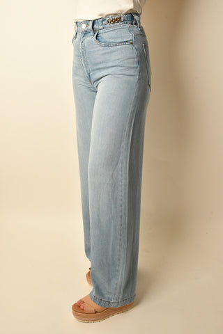 JAMES HR WIDE LEG GOLD CHAIN