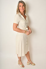UTILITY SHIRT DRESS