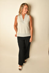 FREIDA V-NECK TANK + color