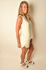 FREIDA V-NECK TANK + color