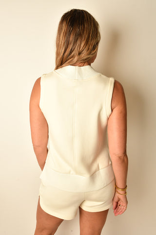 FREIDA V-NECK TANK + color