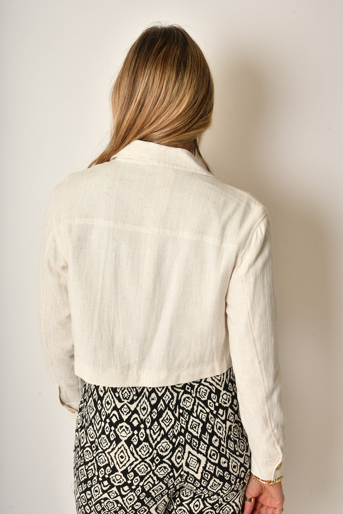 CROPPED UTILITY JACKET