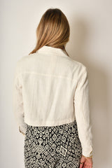CROPPED UTILITY JACKET