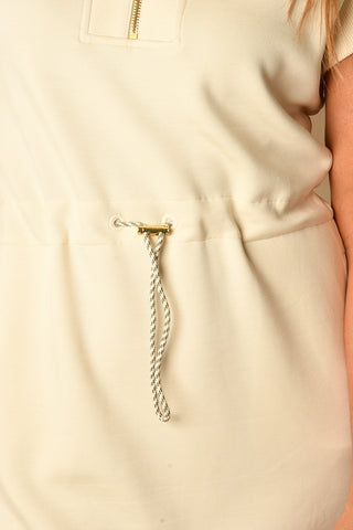AVAYA HALF ZIP DRESS