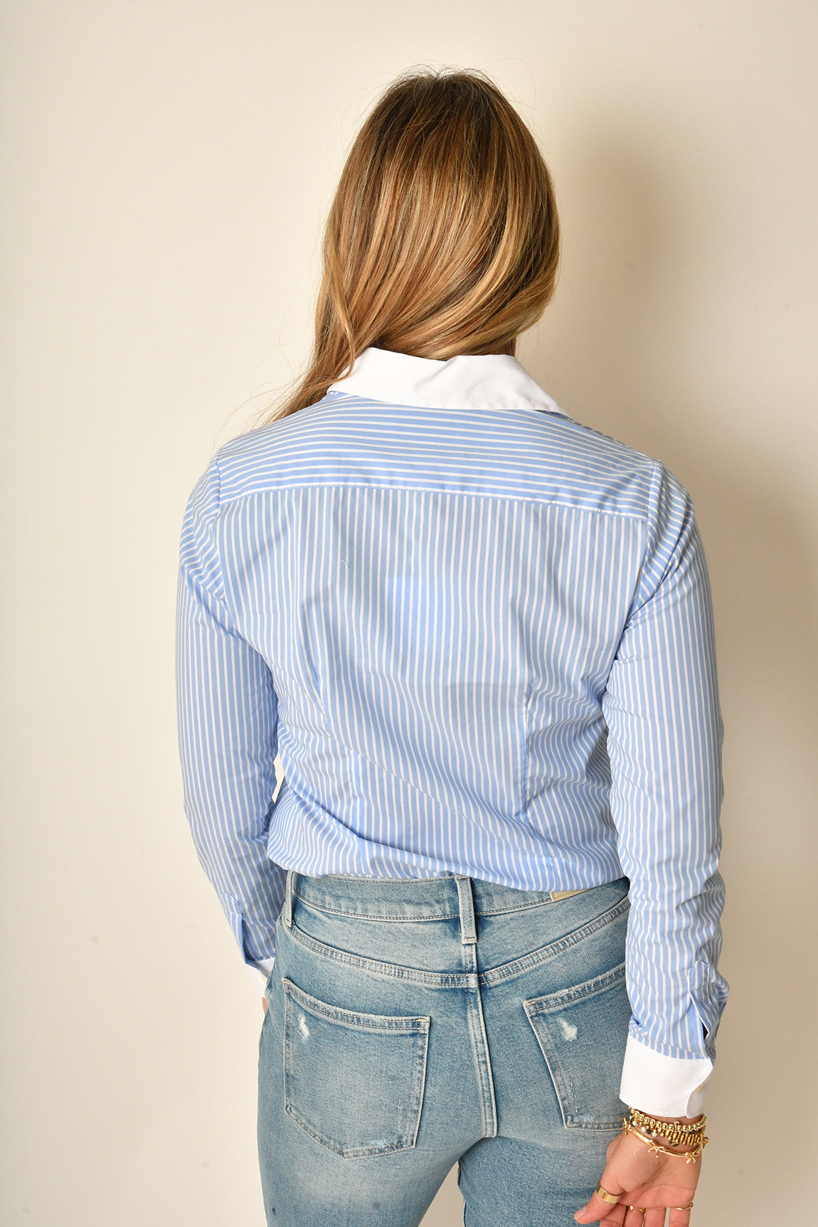 THE ICON BLUE STRIPE SHIRT