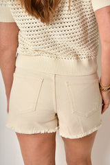 CHRISTINE EMBROIDERED SHORT