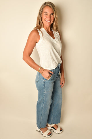 HIGH RISE CARGO WIDE LEG