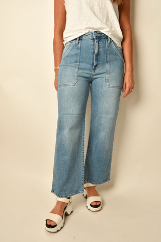 HIGH RISE CARGO WIDE LEG