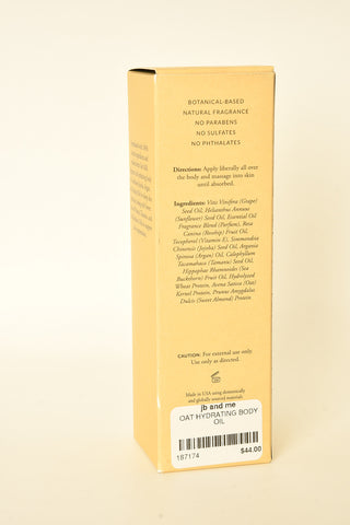 OAT MILK BODY OIL