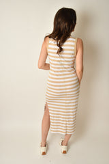 CONTRAST TRIM MAXI