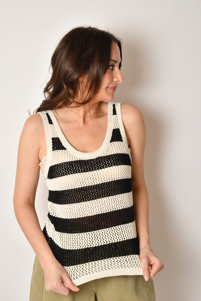 MESH STITCH SHELL