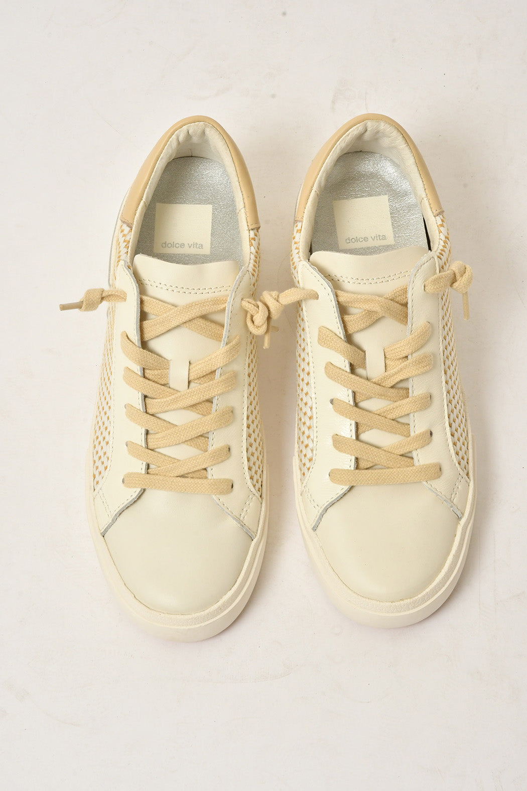 ZINA TAN/CREAM SNEAKER