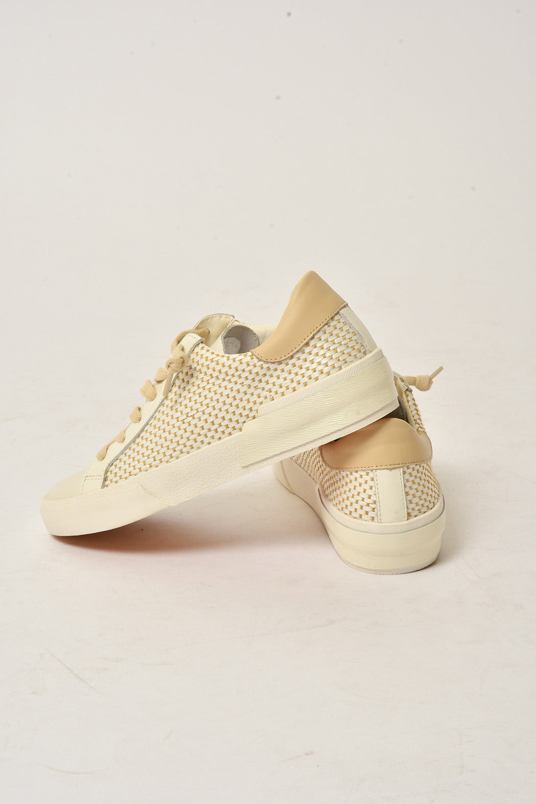 ZINA TAN/CREAM SNEAKER