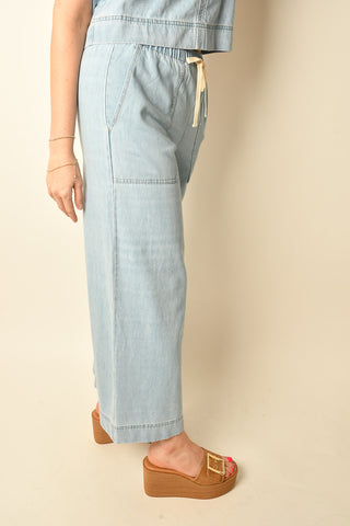 DAYCATION DENIM UTILITY PANT