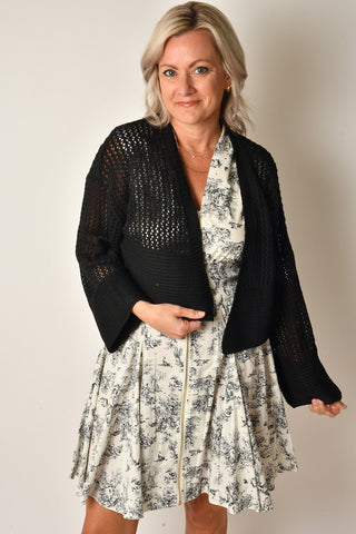 OPEN KNIT CARDI + colors