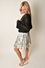 OPEN KNIT CARDI + colors