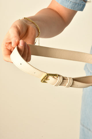 SORRENTO IVORY BUCKET BAG