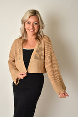 OPEN KNIT CARDI + colors