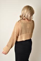 OPEN KNIT CARDI + colors