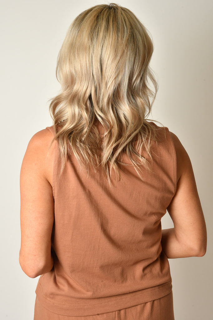 SLOANE V-NECK TOP + colors