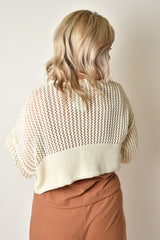 OPEN KNIT CARDI + colors