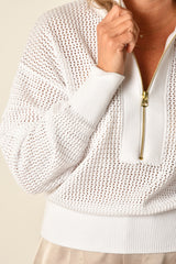 AURORA HALF ZIP KNIT
