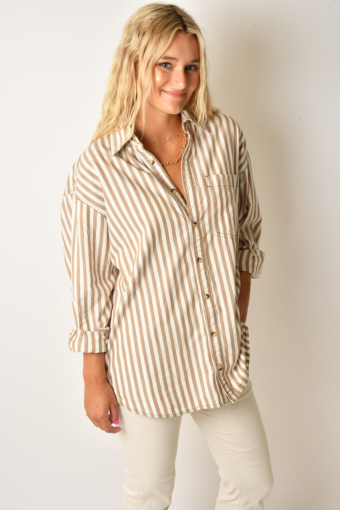 FREDDIE STRIPE SHIRT