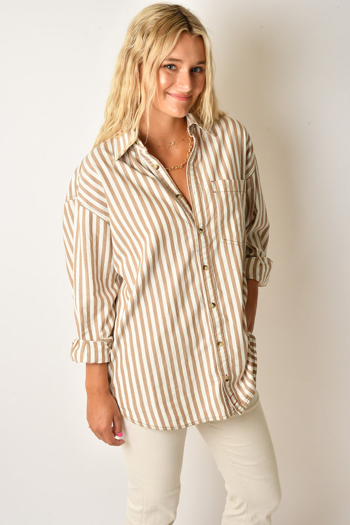 FREDDIE STRIPE SHIRT