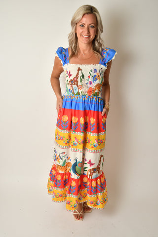 FIESTA MAXI DRESS