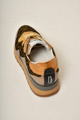 Charcoal Leopard Sneaker