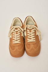 NOTICE BROWN SUEDE SNEAKER