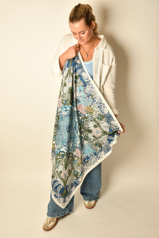 VINTAGE FRENCH SCARF