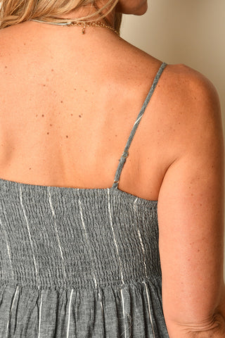 ROMY STRIPED MAXI DRESS