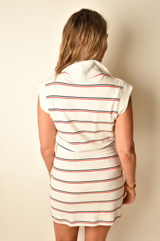 CLUB STRIPE DRESS