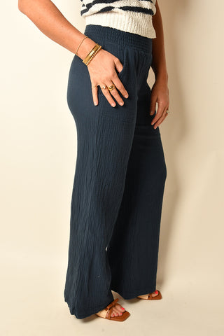 WIDE LEG BEACH PANT