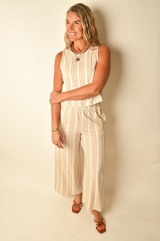 SCOUT STRIPE KNIT PANT