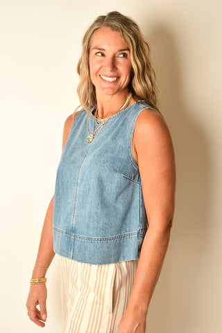 RUE POP OVER SWING SHIRT