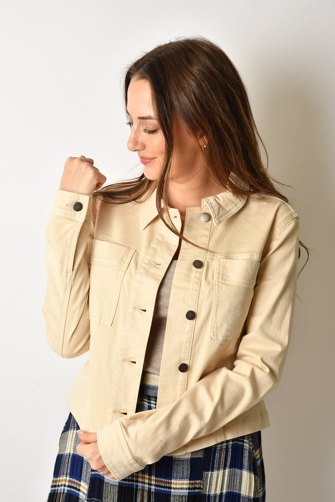 MATILDA CROP TRUCKET JACKET