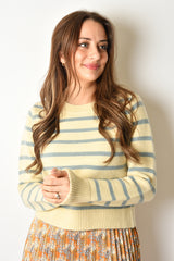 SHERI STRIPED SWEATER