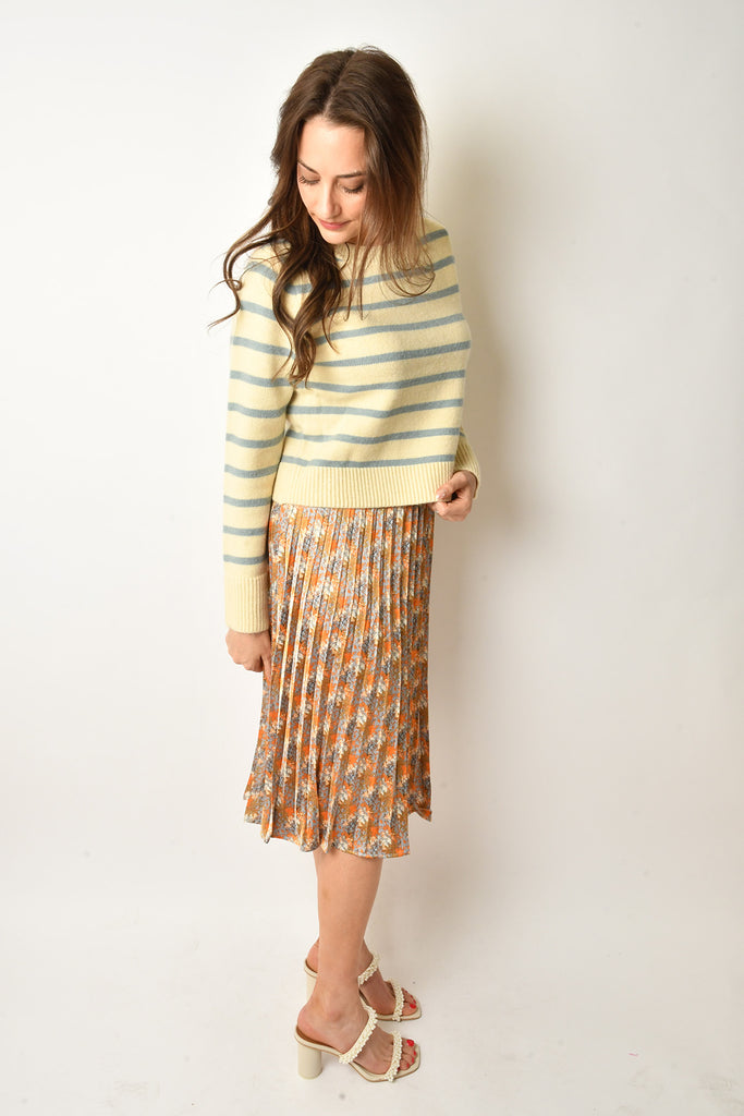 SHERI STRIPED SWEATER