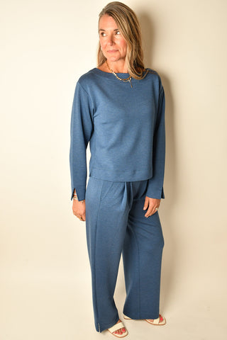 CLOUD SOFT BOATNECK KNIT TOP