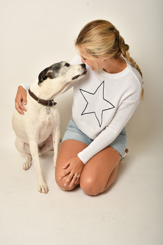 SIENNA LUCKY STAR SWEATER